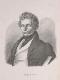 Schinkel, Karl Friedrich, 1781 - 1841, Portrait, HOLZSCHNITT:, ohne Adresse, um 1820