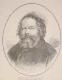 Bakunin, Michail Alex., 1814 - 1876, Portrait, HOLZSTICH:, G. Baer in Bern phot. – Monogr. : H. S. [del. et sc.]