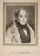 Chateaubriand, Francois-René, vicomte de, 1768 - 1848, Portrait, STAHLSTICH:, ohne Adresse, um 1850