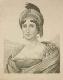 BONAPARTE: Maria Letizia (Marie Laetitia) Buonaparte, geb. Ramolini, 1750 - 1836, Portrait, RADIERUNG:, [A. Hansen sc.]