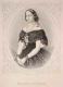 SACHSEN: Maria Anna (Maria Ana), Knigin von Sachsen, geb. Infantin von Portugal, 1843 - 1884, Portrait, STAHLSTICH:, A. Gliemer, Dresden pinx.  Weger sc.
