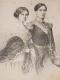 PORTUGAL: Stephanie, Knigin von Portugal, geb. Prinzessin von Hohenzollern-Sigmaringen, 1837 - 1859, Portrait, HOLZSTICH:, ohne Knstleradresse [um 1858]