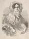 FRANKREICH: Adlaide (Eugnie Adelaide Louise) d'Orlans, , 1777 - 1847, Portrait, HOLZSTICH:, Krger sc.