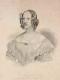 SACHSEN: Marie (Alexandrine Marie), Prinzessin von Sachsen-Altenburg, 1843 spt. Knigin von Hannover, 1818 - 1907, Portrait, STAHLSTICH:, ohne Adresse [1849]